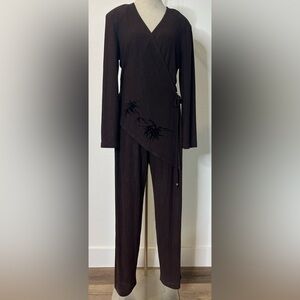 Joseph Ribkoff Vintage 80’s Wrap Style Jumpsuit